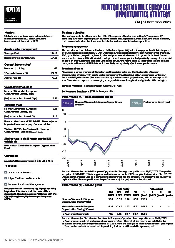 UK Inst Sustainable European Opportunities strategy factsheet