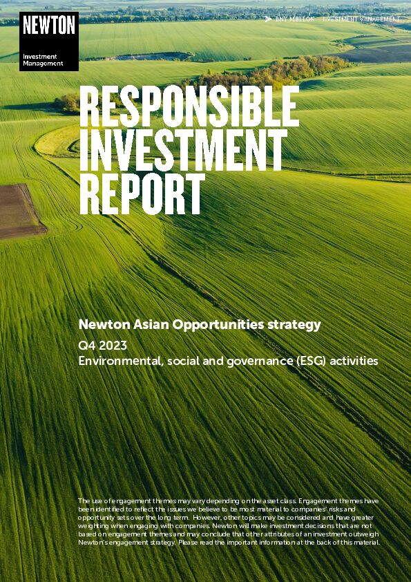 RI report Asian Equity Strategy