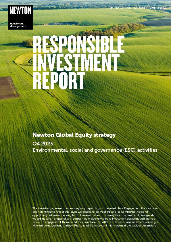 RI report Global equity